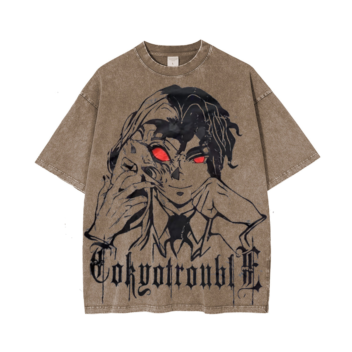 Demon Slayer Vintage Unisex Washed T-Shirt