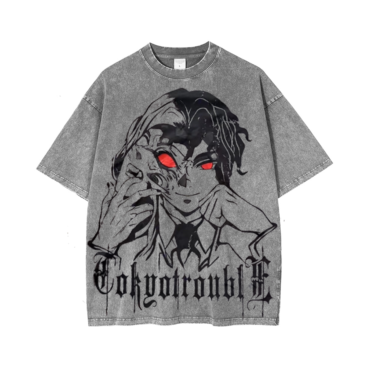 Demon Slayer Vintage Unisex Washed T-Shirt
