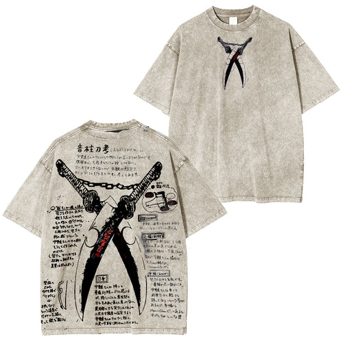 Camiseta de Demon Slayer Pilar del Sonido Tengen Uzui