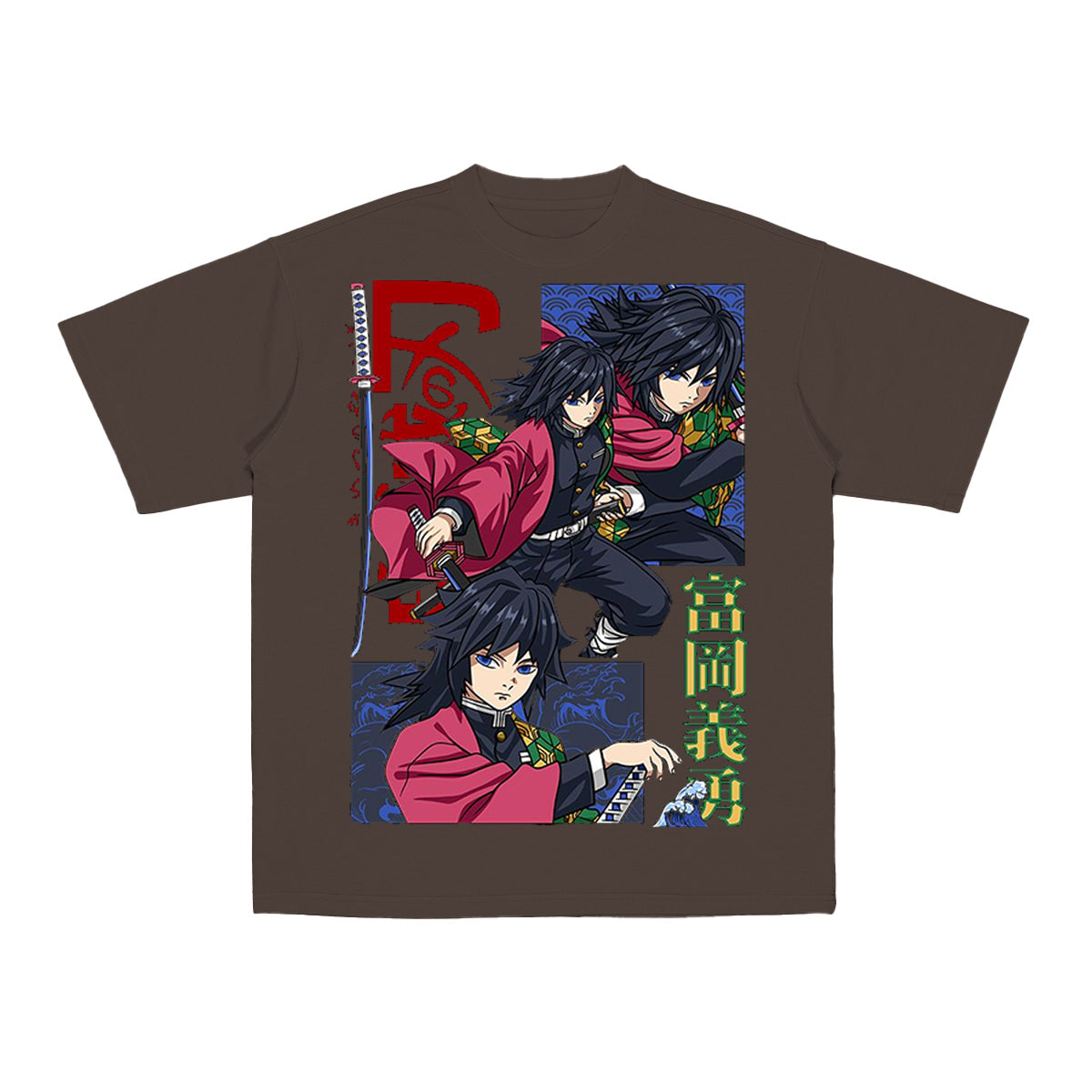 De Giyu Tomioka / Hashira Del Agua Cotton Tee