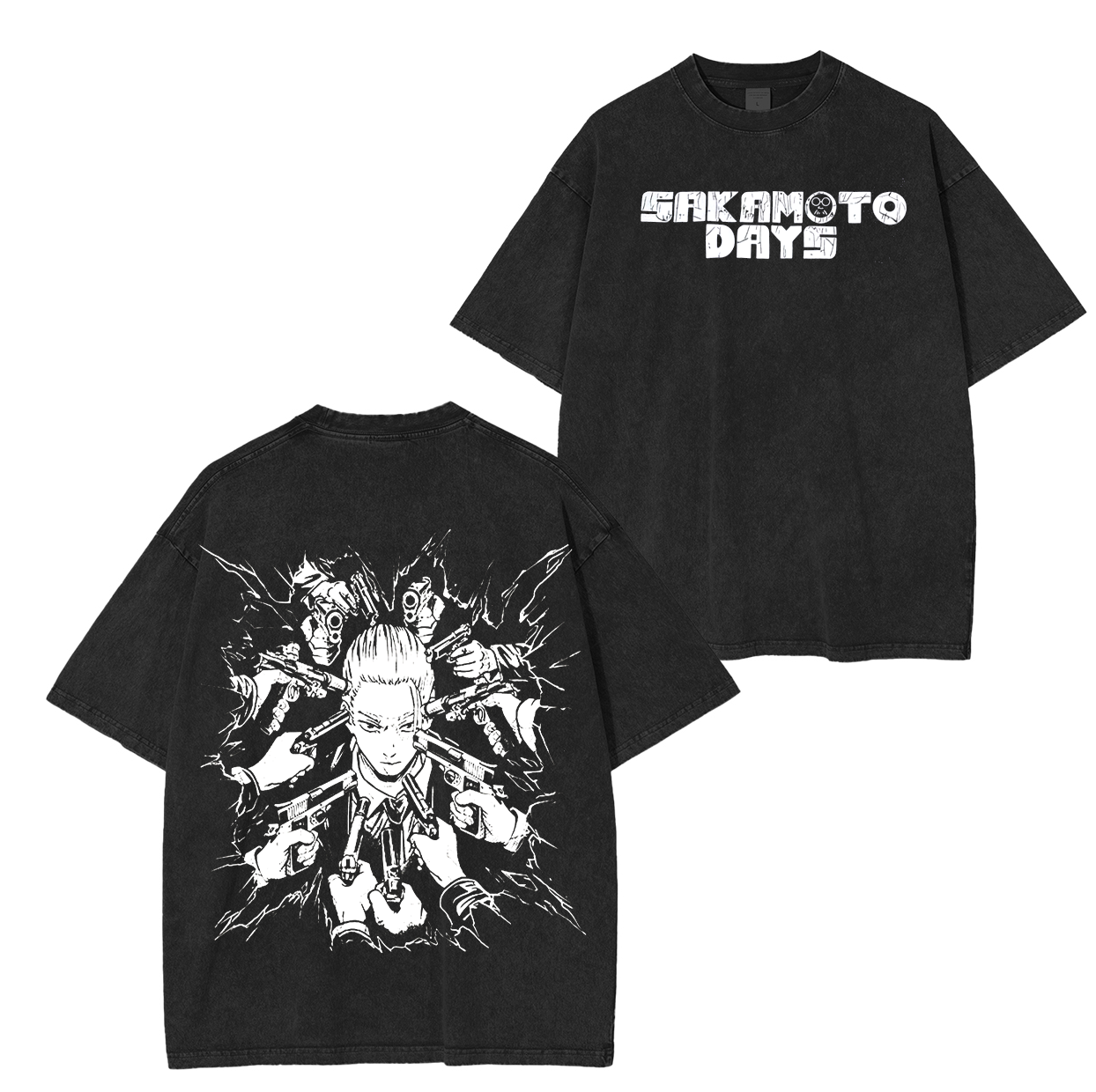 Taro Sakamoto, Sakamoto Days T-Shirt Unisexe Vintage Anime Lavé