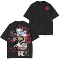 Découvrez le T-shirt délavé vintage Gachi Akuta Fashion