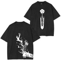 T-Shirt unisexe délavé Asta, Black Clover Anime