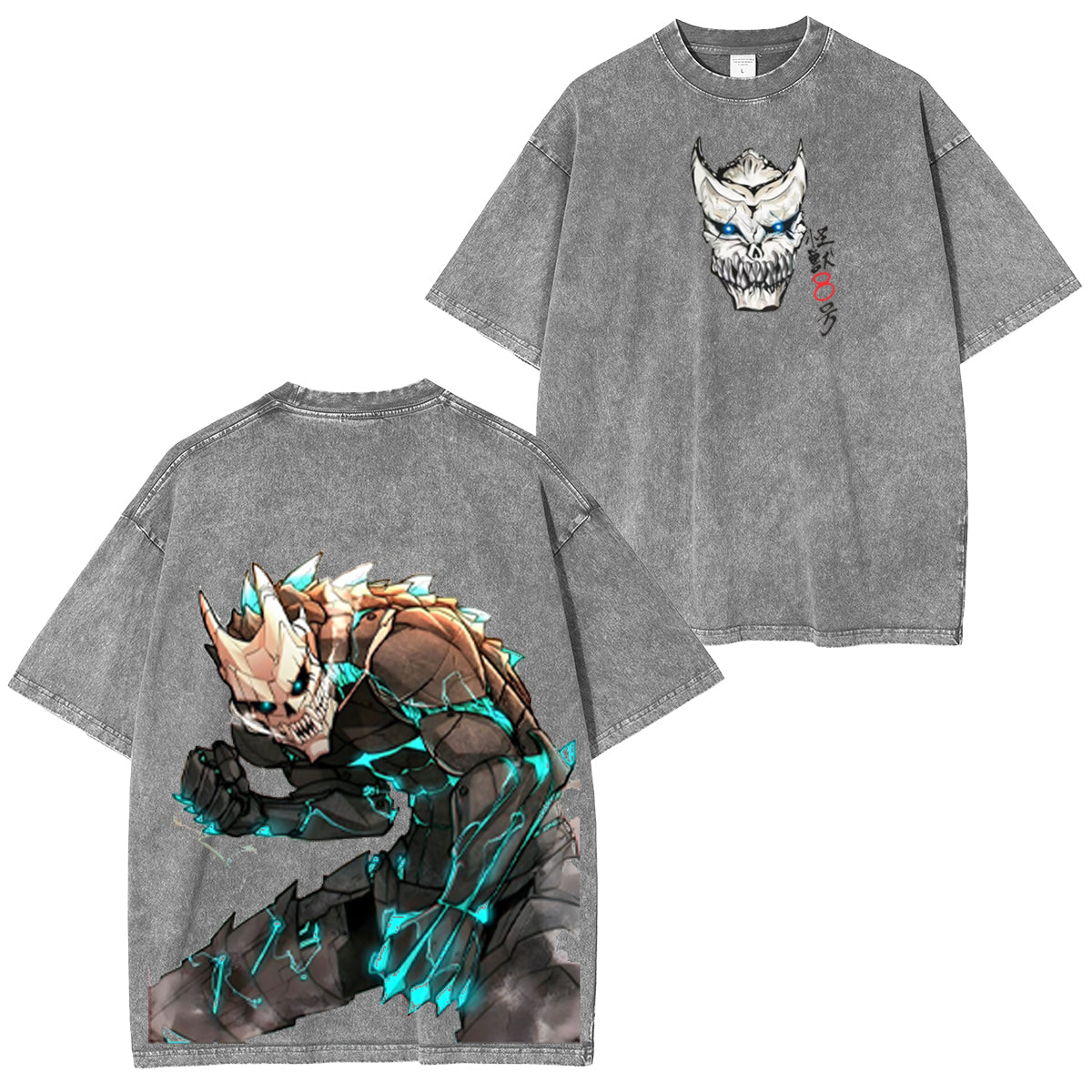 Kaiju No 8 Camiseta lavada unisex