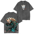 T-shirt délavé unisexe Kaiju No 8