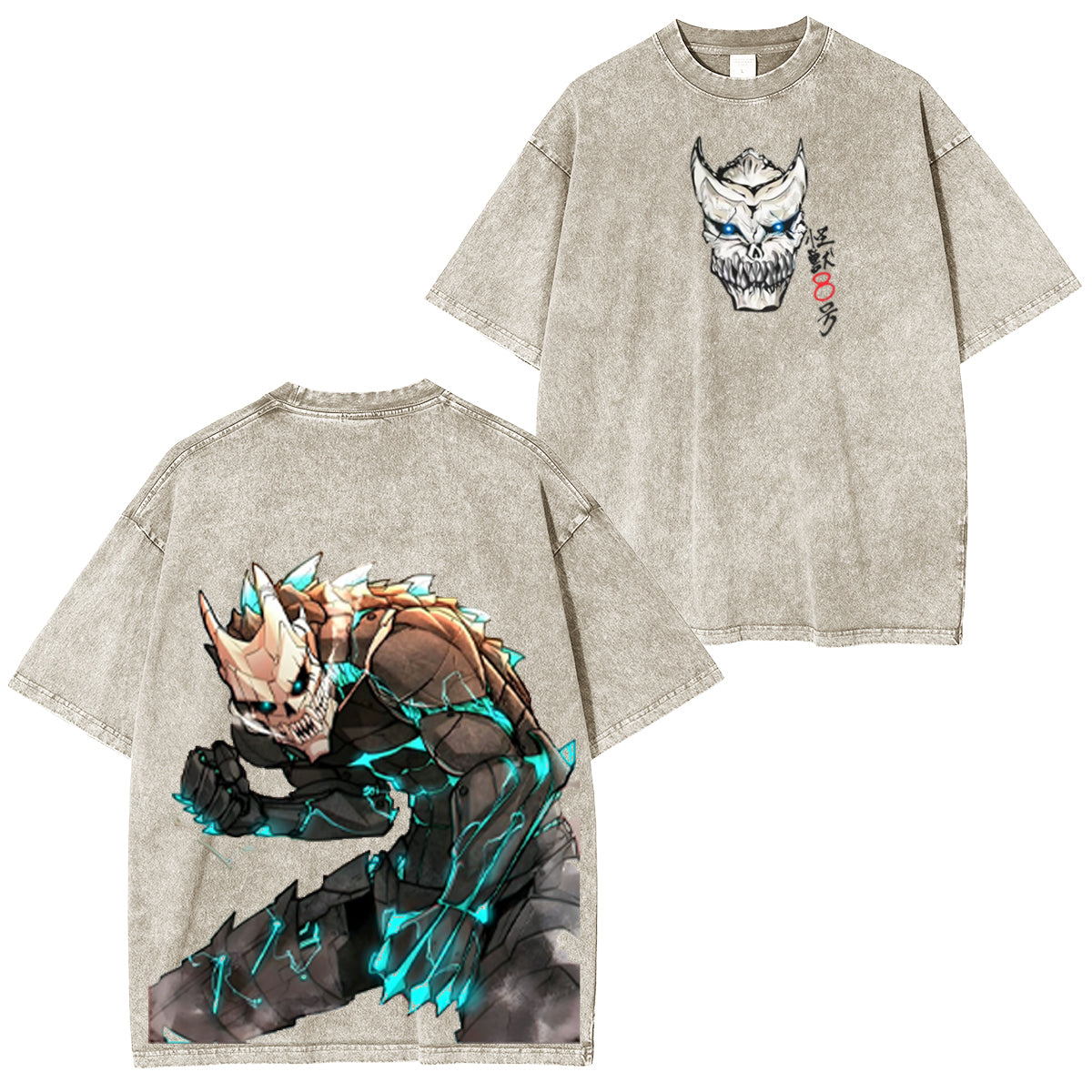 Kaiju No 8 Camiseta lavada unisex