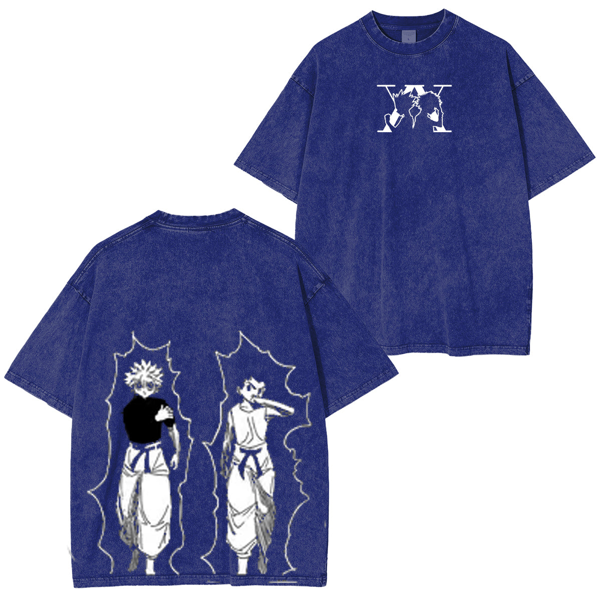 Camiseta Vintage Dúo Killua y Gon de Hunter x Hunter