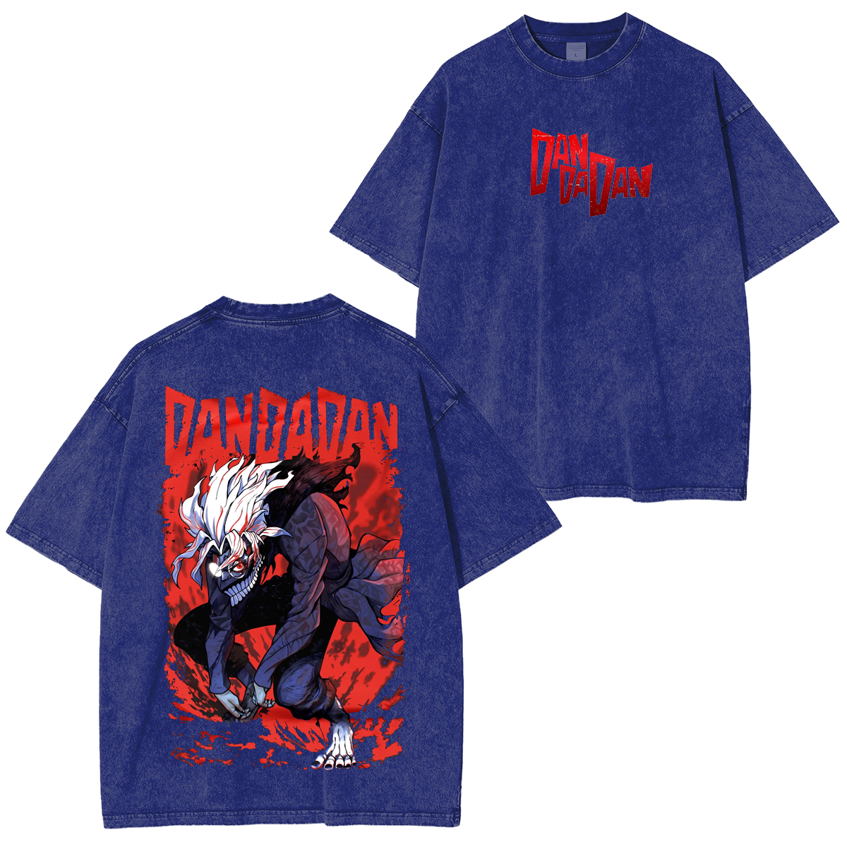 Camiseta Unisex Lavada Dandadan Anime
