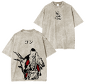 Chainsaw Man Anime Unisex Washed T-Shirt