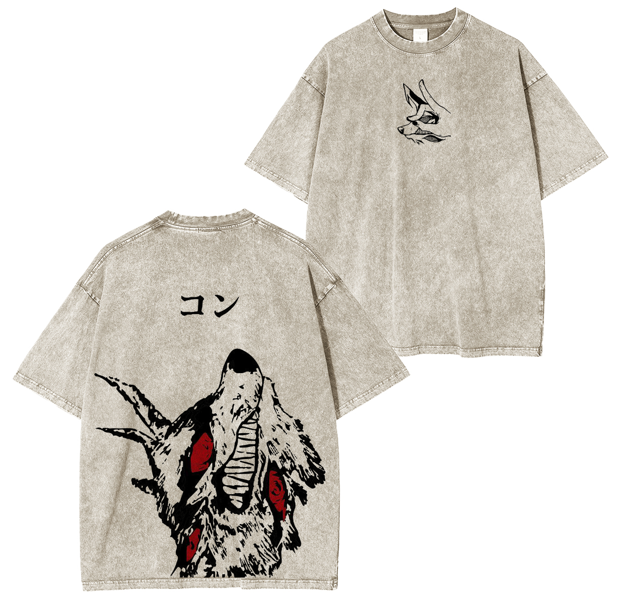 Chainsaw Man Anime Unisex Washed T-Shirt