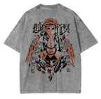Demon Slayer Anime Unisex Washed T-Shirt