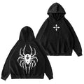 Chrollo Vintage Washed Hooded Sweatshirt