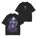Solo Leveling Anime Unsiex Washed T-Shirt