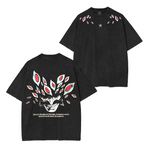 T-shirt délavé unisexe Bleach Yhwach Anime