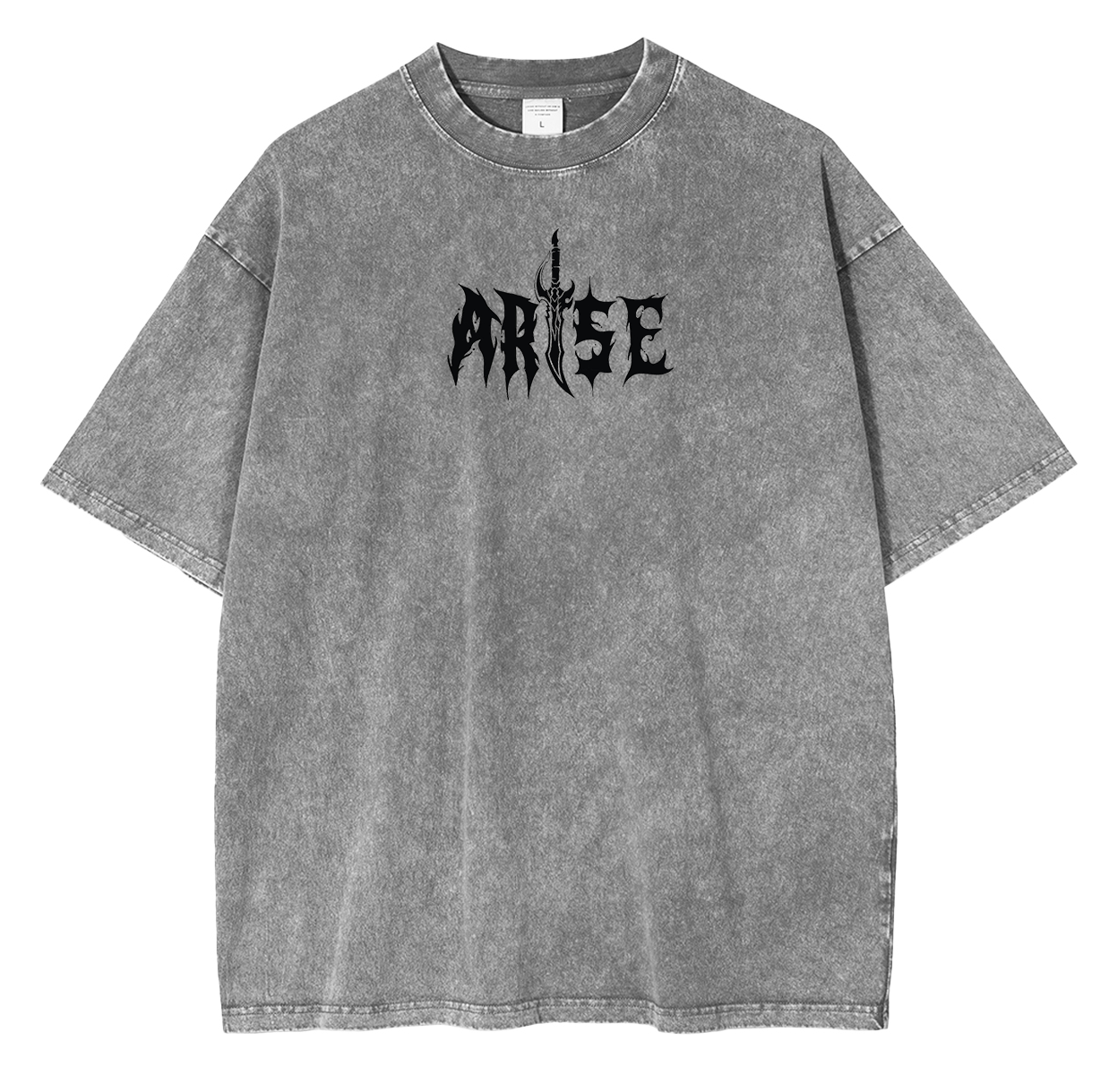 Solo Leveling Anime Unisex Washed T-Shirt