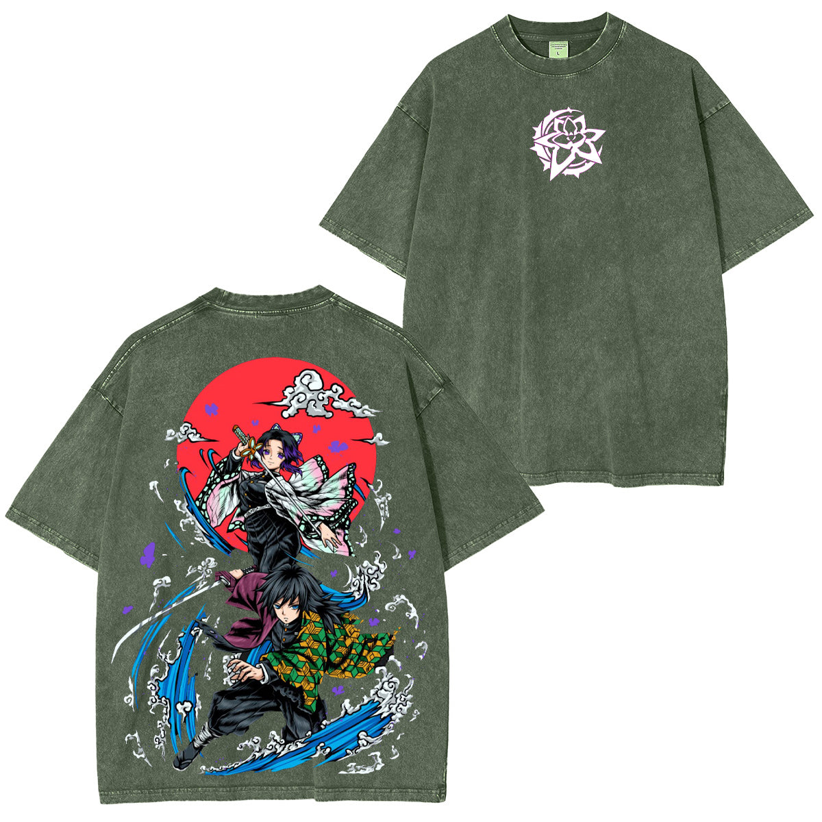 Shinobu x Giyuu Vintage Tee