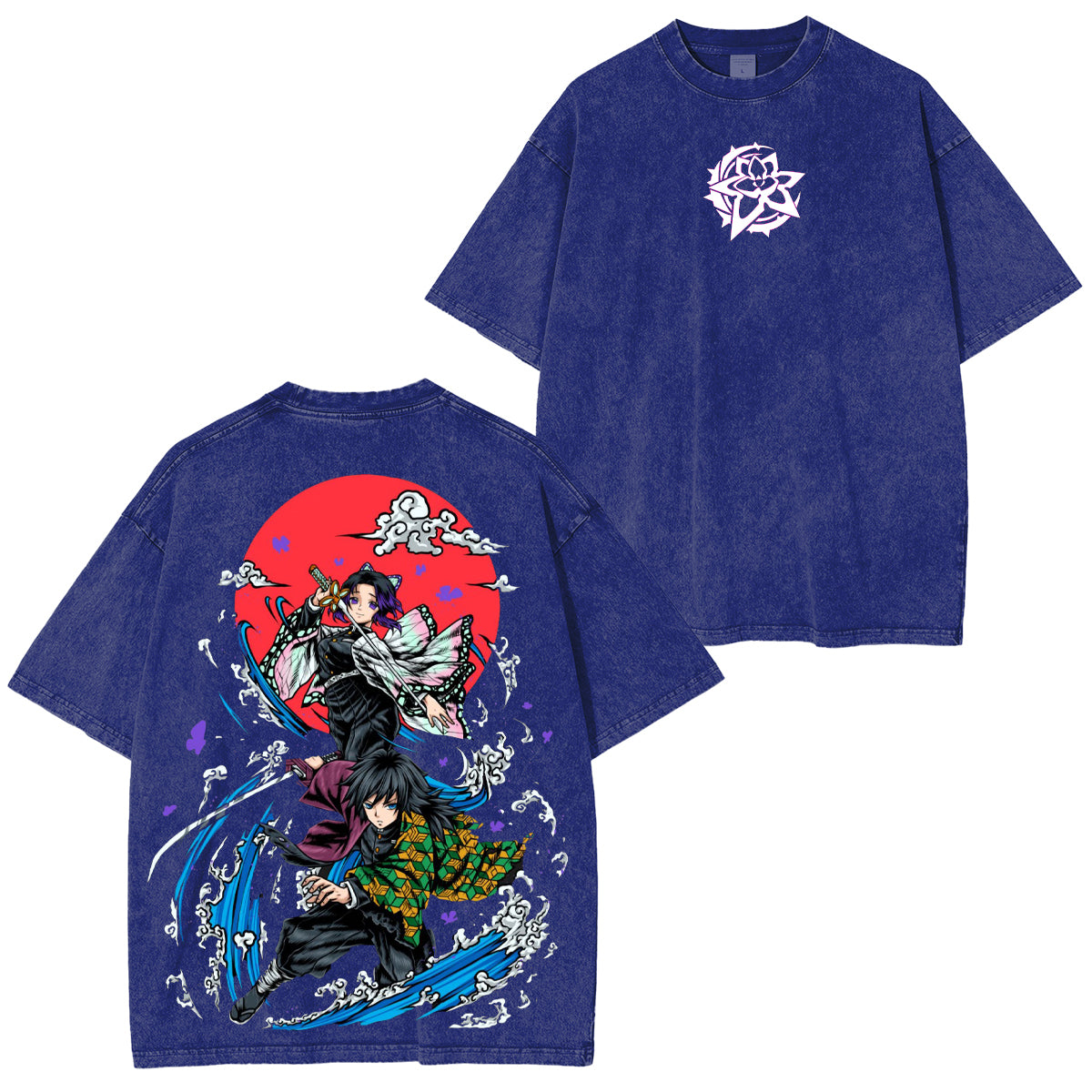 Shinobu x Giyuu Vintage Tee