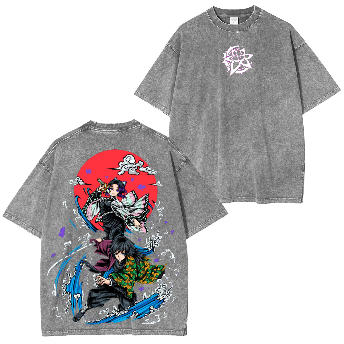 Shinobu x Giyuu Vintage Tee