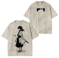 Giyu Tomioka,Demon Slayer Anime Unisex Washed T-Shirt