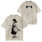 Giyu Tomioka,Demon Slayer Anime Unisex Washed T-Shirt