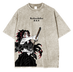 Kokushibo, Camiseta lavada unisex del anime Demon Slayer