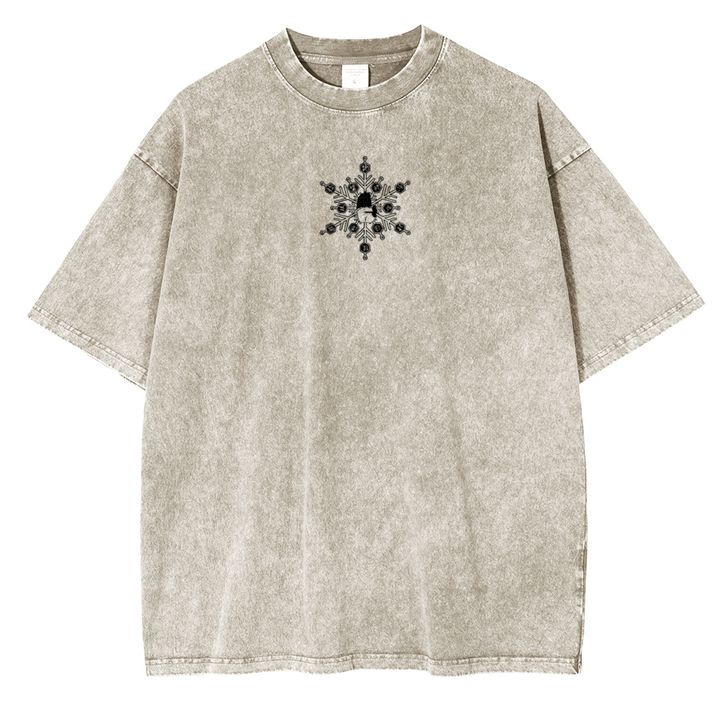 Akaza,Demon Slayer Anime Unisex Washed T-Shirt