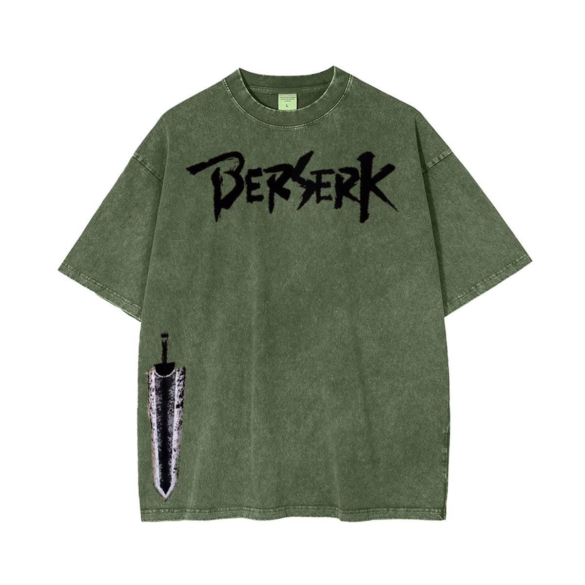 Camiseta vintage de Griffith, ángel caído y Guts, furia berserker