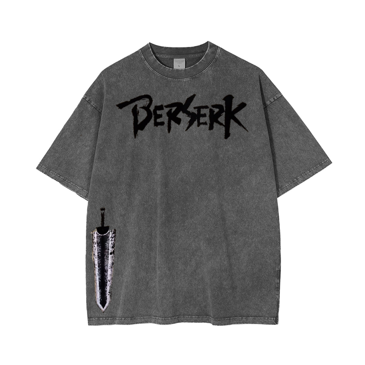 Camiseta vintage de Griffith, ángel caído y Guts, furia berserker