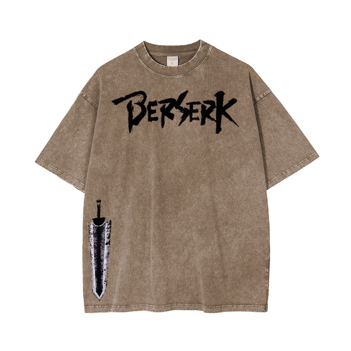 Camiseta vintage de Griffith, ángel caído y Guts, furia berserker