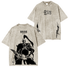 Solo Leveling Anime Unsiex Washed T-Shirt