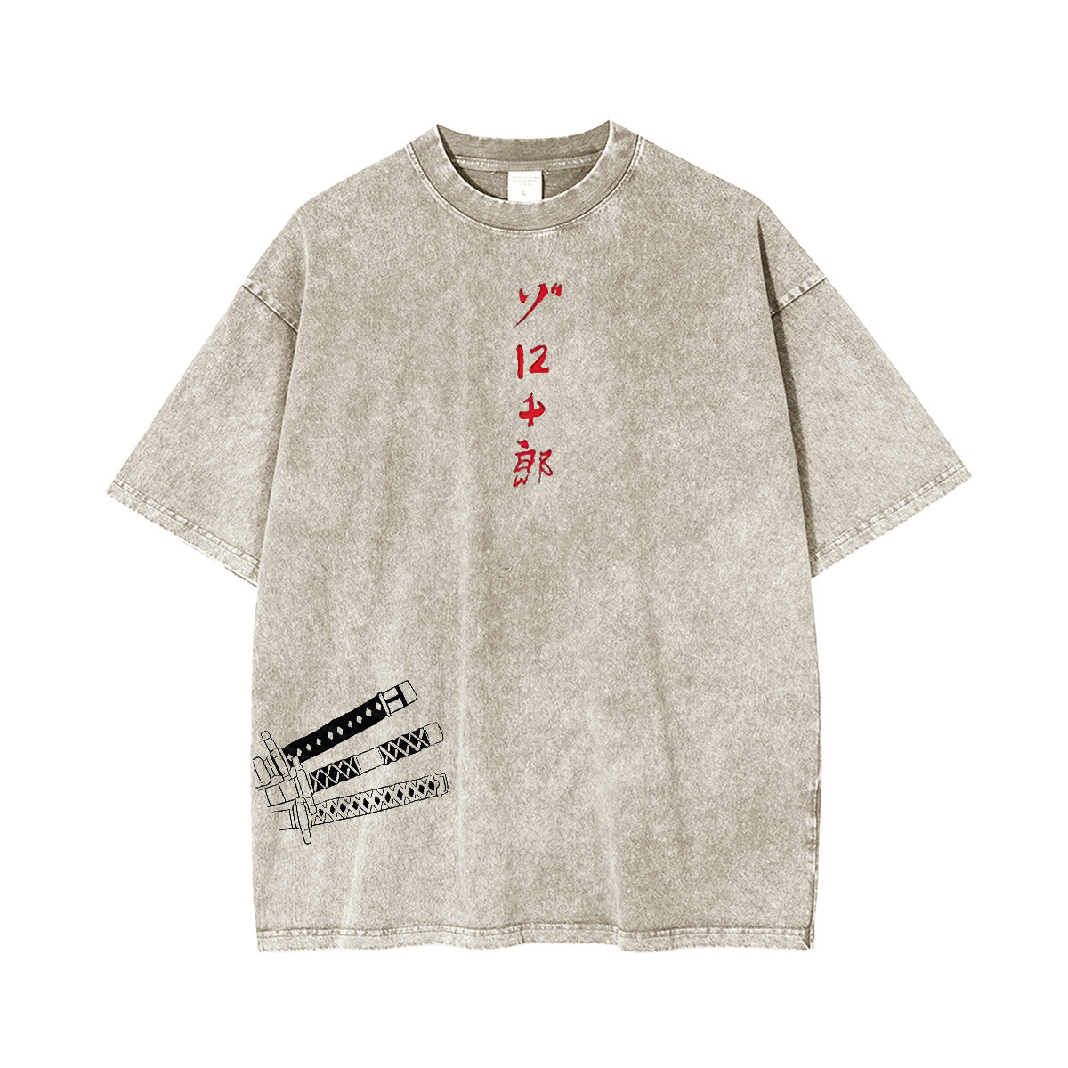 Camiseta Vintage de Zoro de One Piece