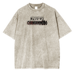 Camiseta lavada unisex de Chainsaw Man Anime