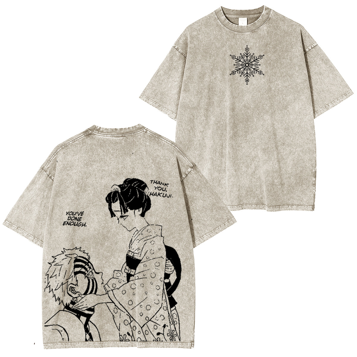 Akaza x Koyuki Graphic,Demon Slayer Vintage Tee