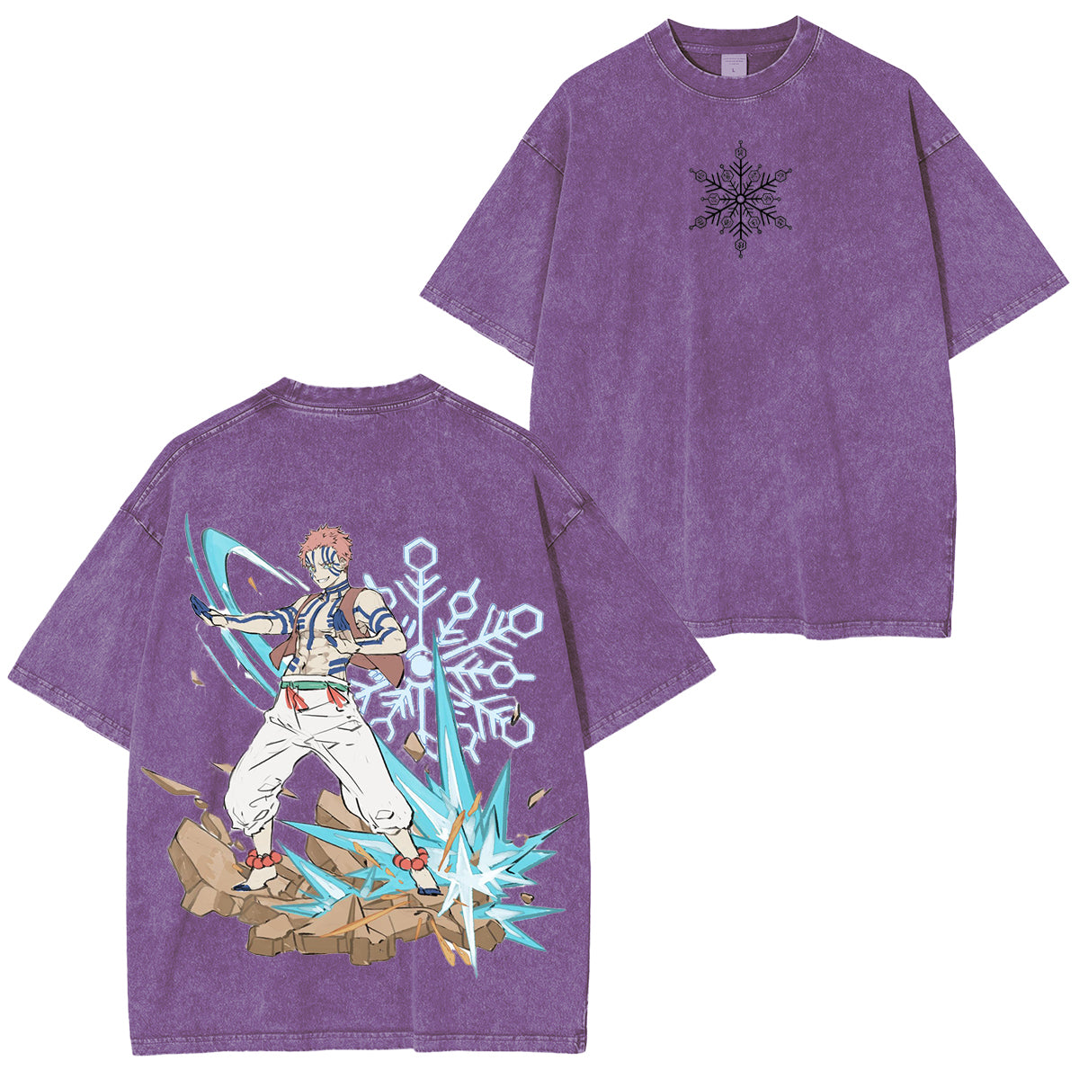 Akaza,Demon Slayer Vintage Tee