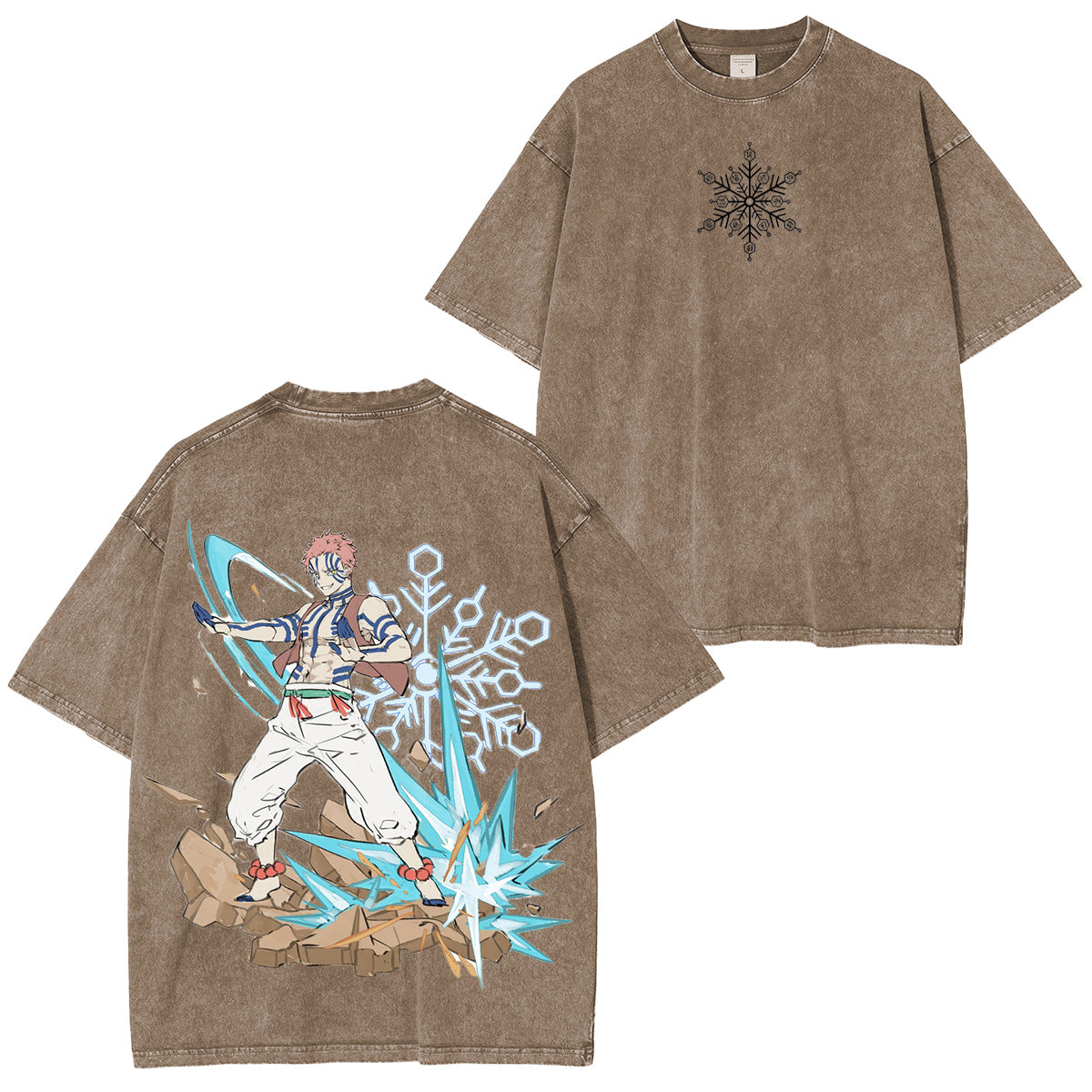 Akaza,Demon Slayer Vintage Tee