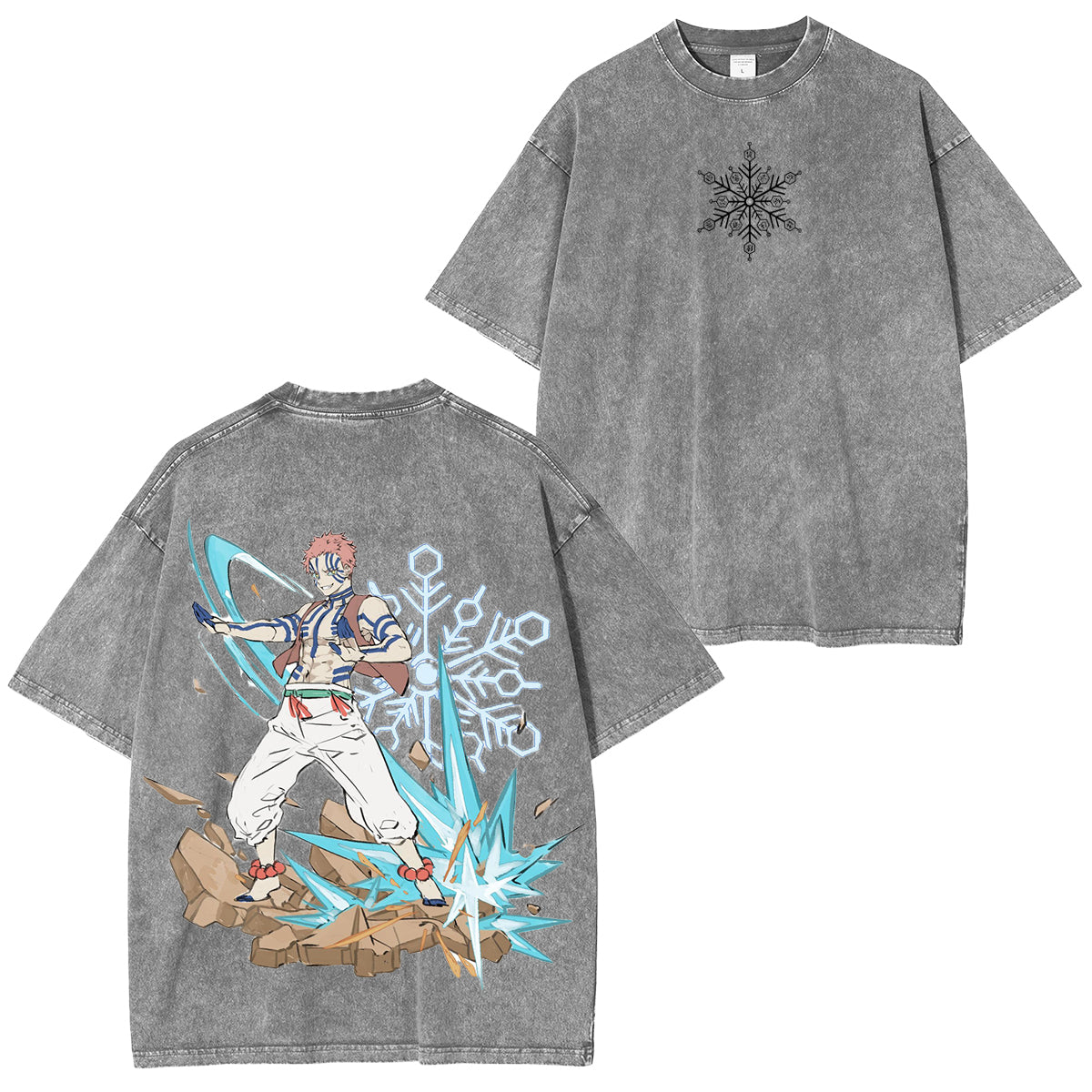 Akaza,Demon Slayer Vintage Tee