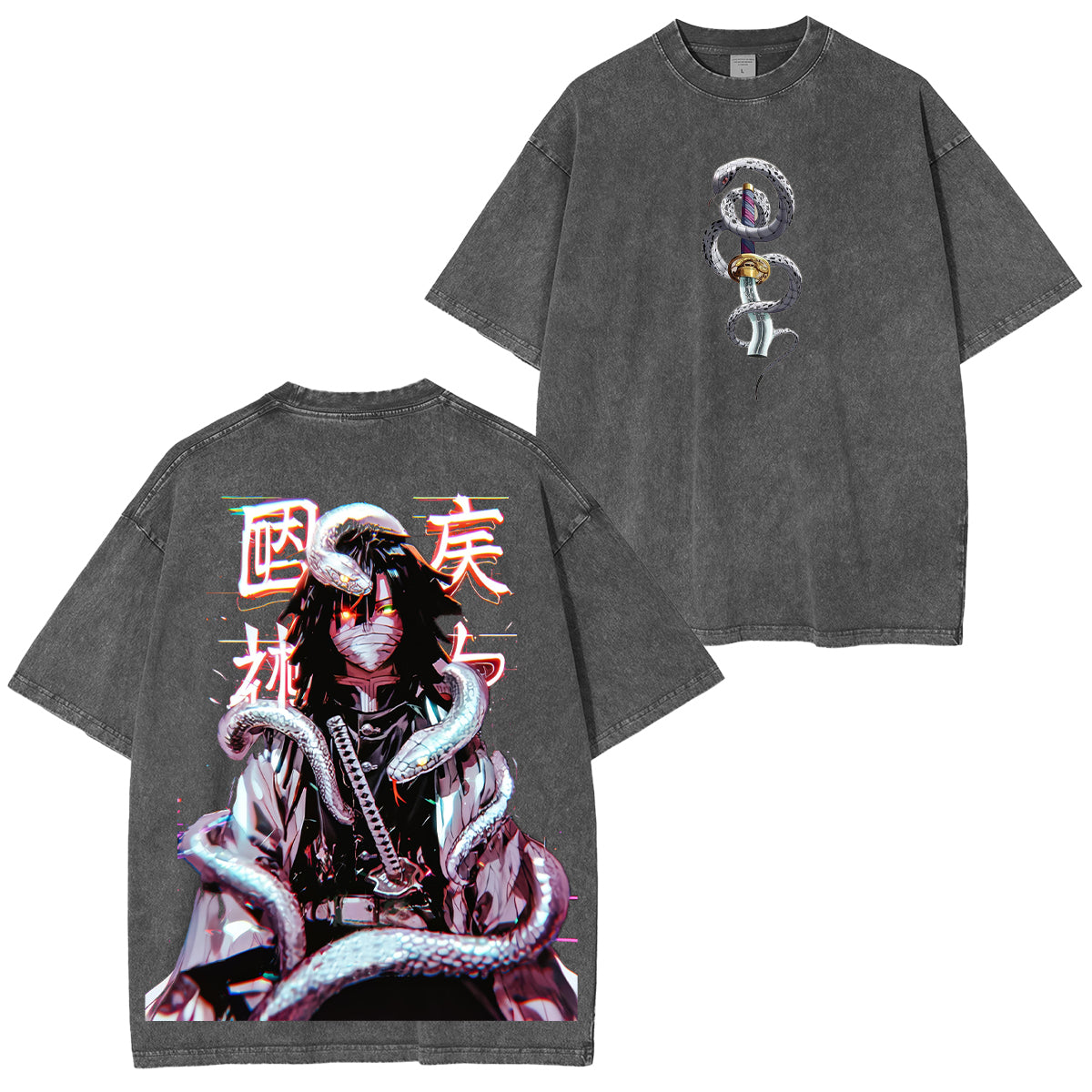 Obanai Iguro Demon Slayer Vintage Tee