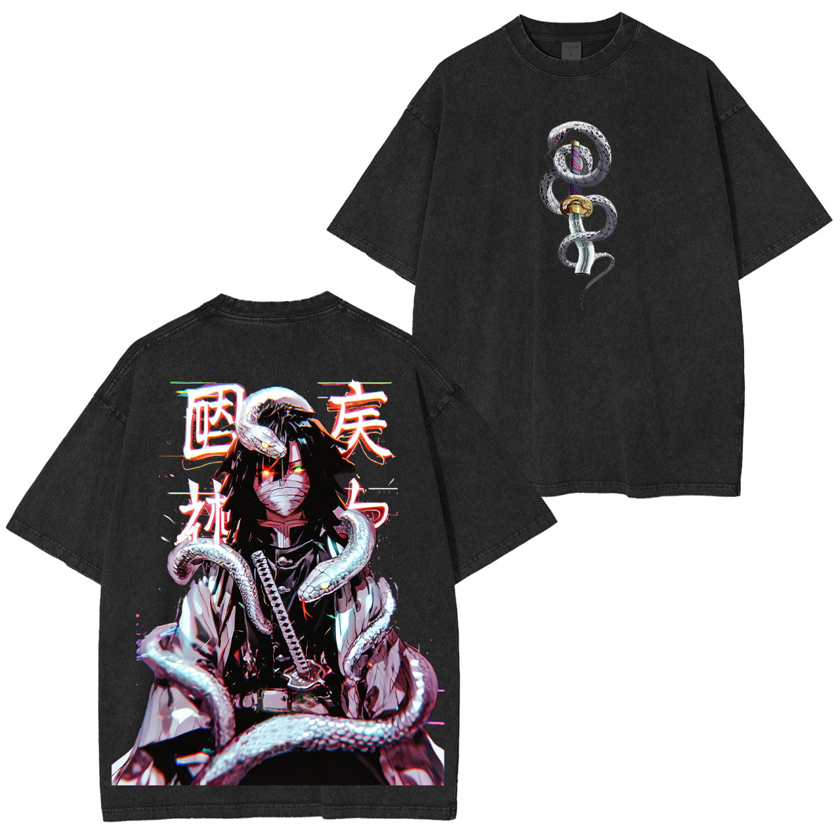 Obanai Iguro Demon Slayer Vintage Tee