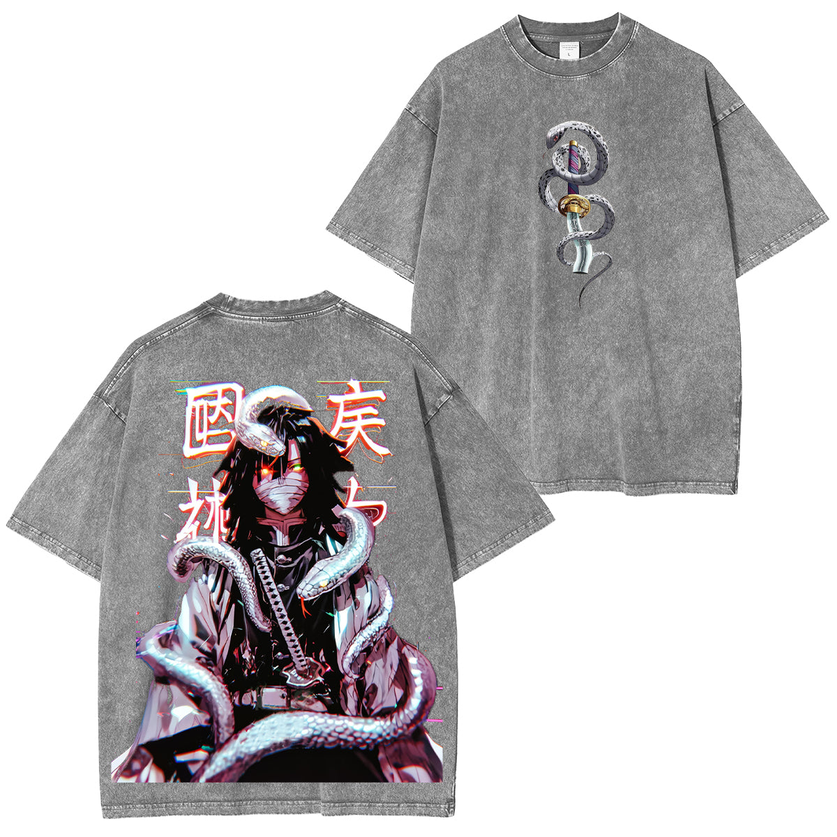 Obanai Iguro Demon Slayer Vintage Tee
