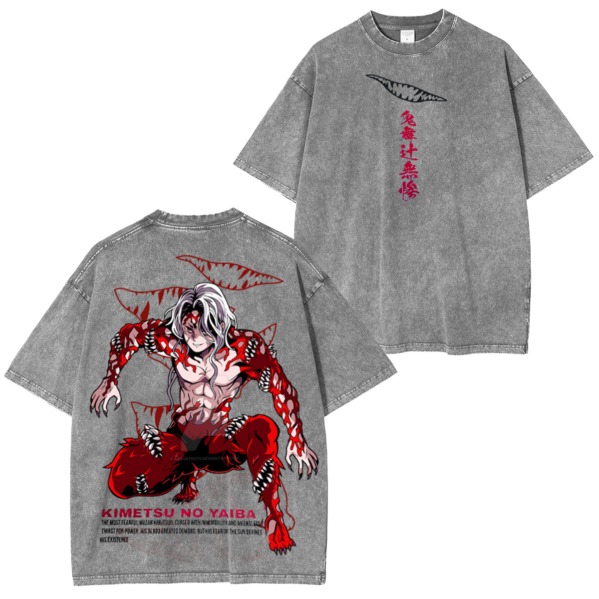 Muzan Kibutsuji Demon Slayer Vintage Tee