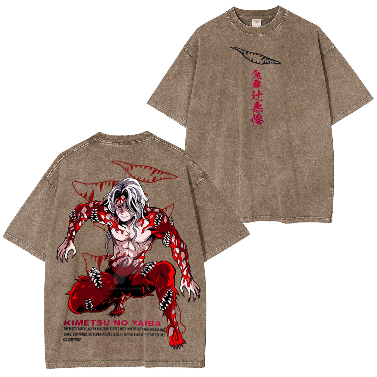 Muzan Kibutsuji Demon Slayer Vintage Tee
