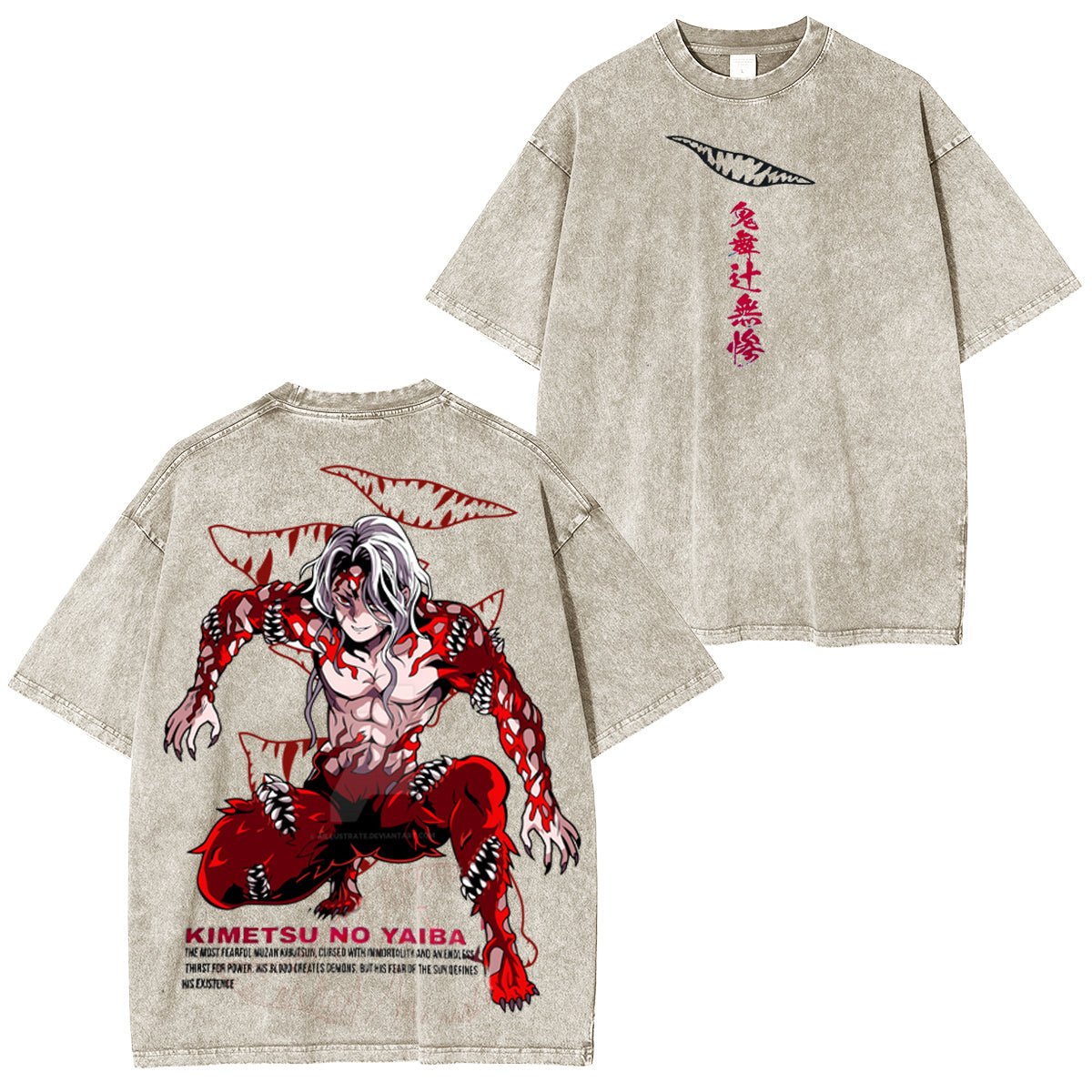 Muzan Kibutsuji Demon Slayer Vintage Tee