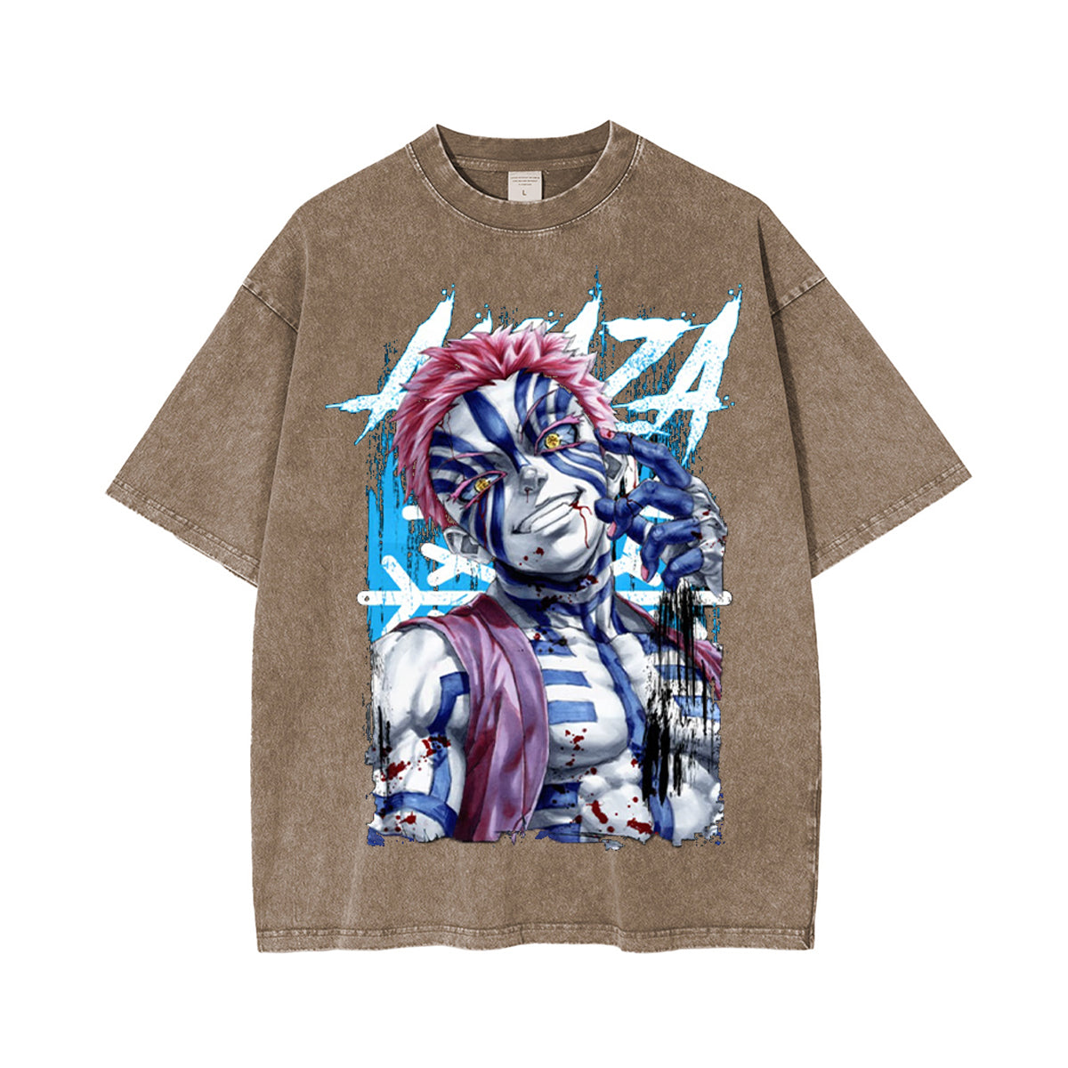 Akaza,Demon Slayer Vintage Tee