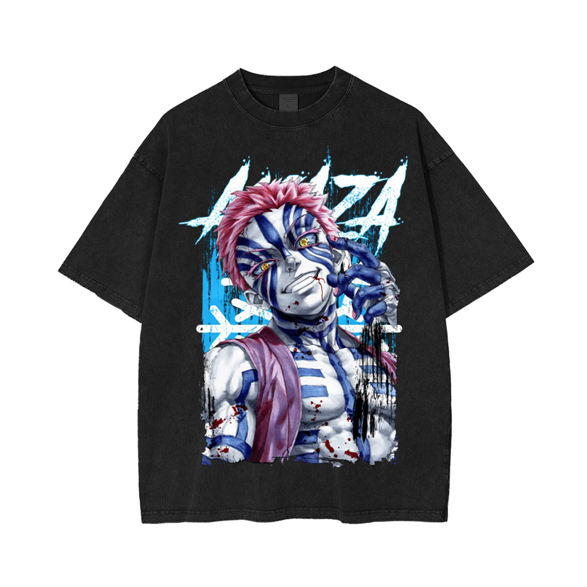 Akaza,Demon Slayer Vintage Tee