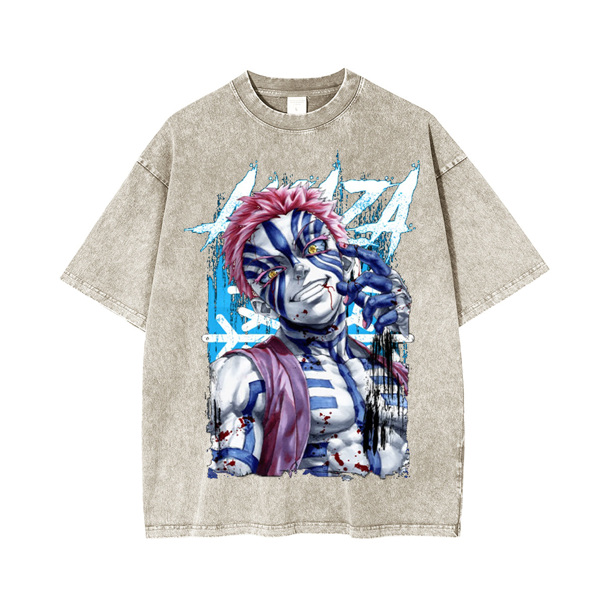 Akaza,Demon Slayer Vintage Tee
