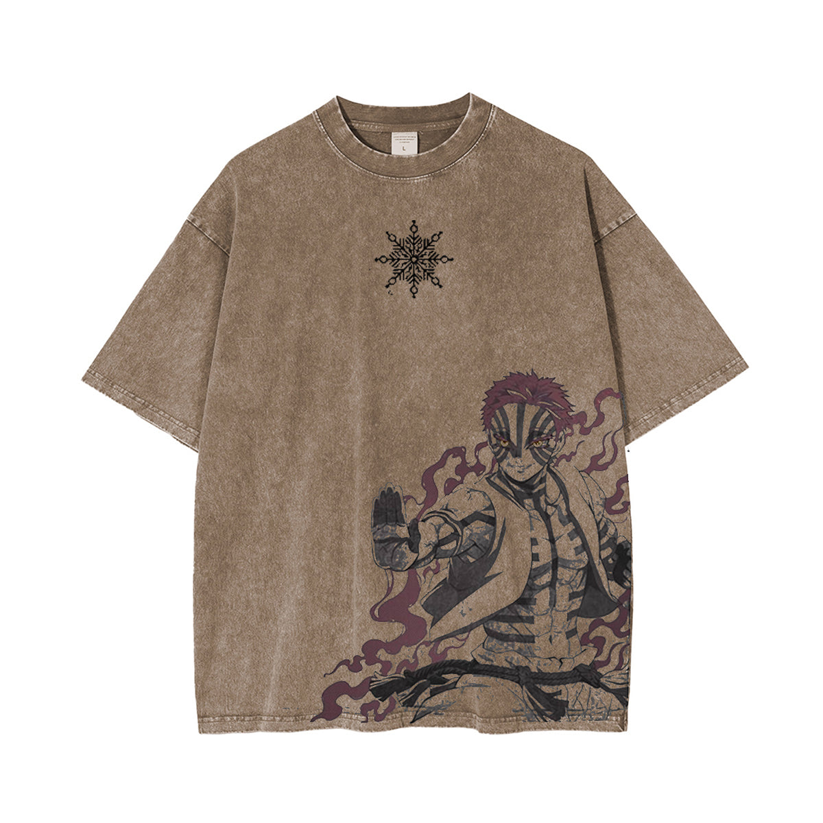 Akaza,Demon Slayer Vintage Tee