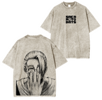 T-shirt unisexe délavé Sakamoto Days Anime