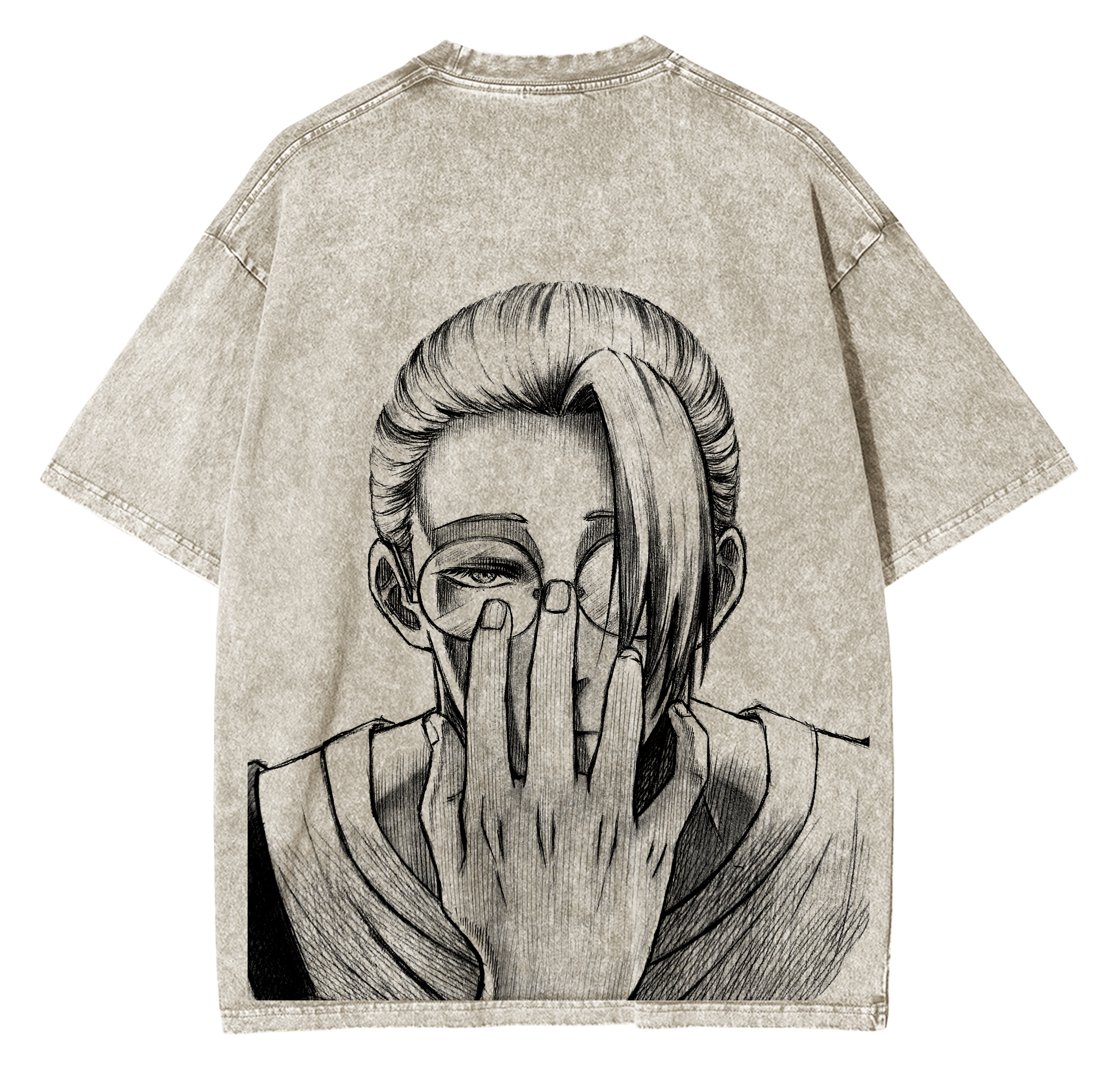 T-shirt unisexe délavé Sakamoto Days Anime