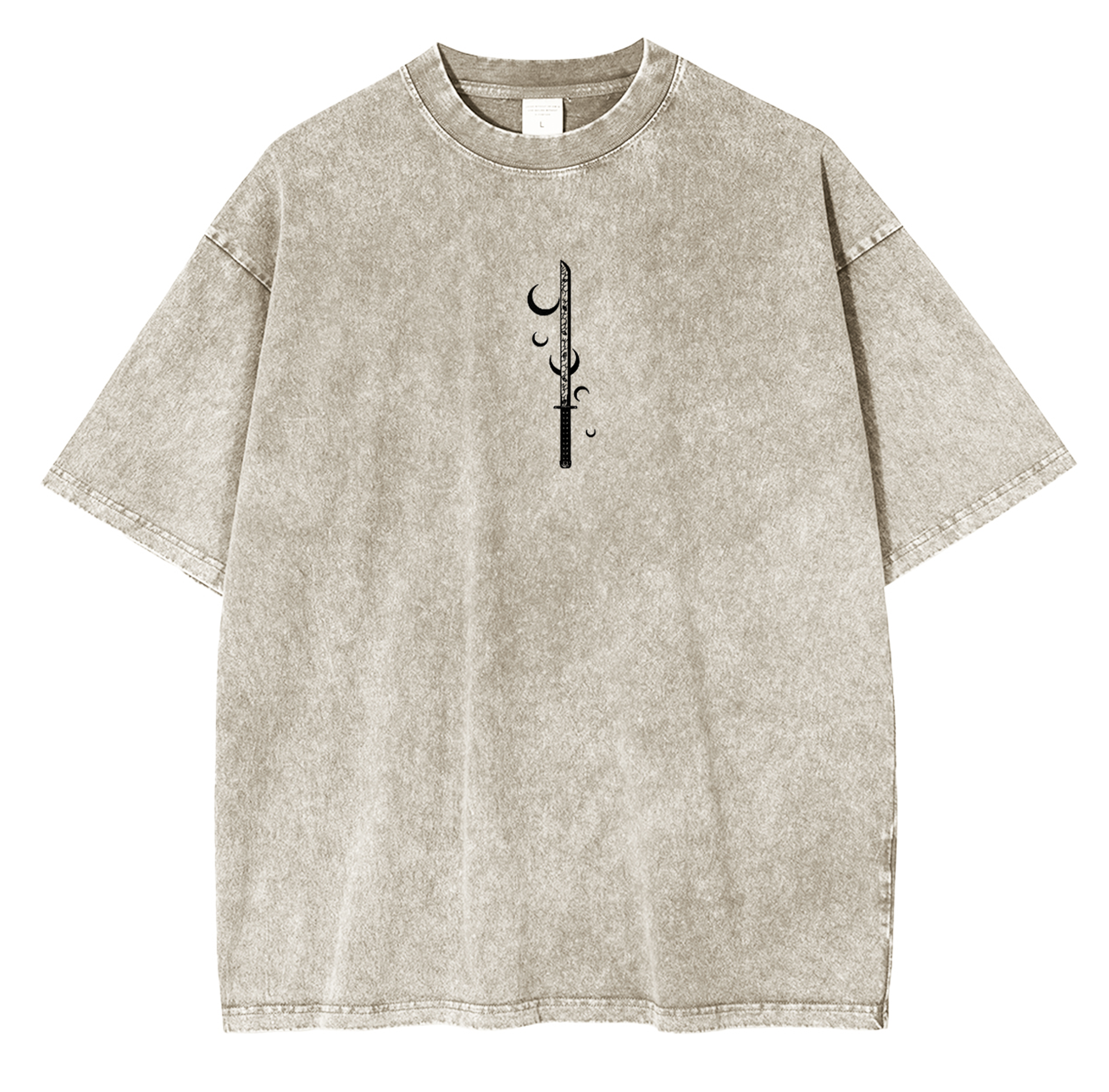 T-shirt unisexe délavé Kokushibo, Demon Slayer Anime