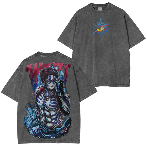 T-shirt vintage Akaza Demon Slayer
